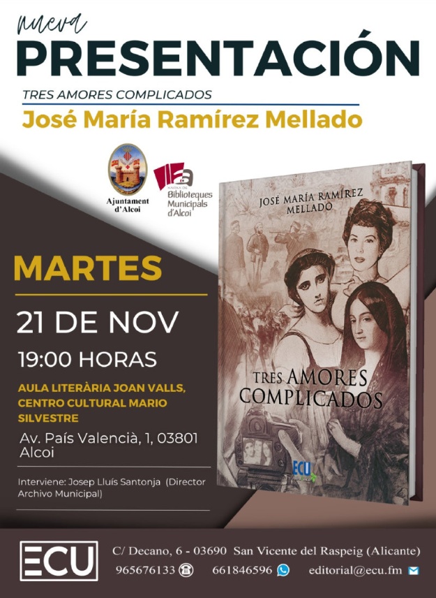 Cartell presentació del llibre de Ramírez Mellado