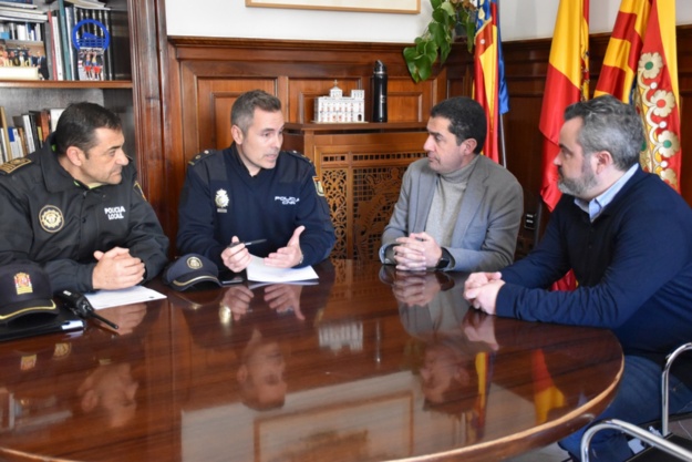 Reunión con Policía Nacional y Local 31 de enero 2023
