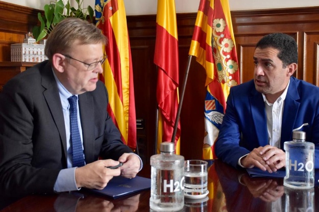 Reunió de Ximo Puig i Toni Francés