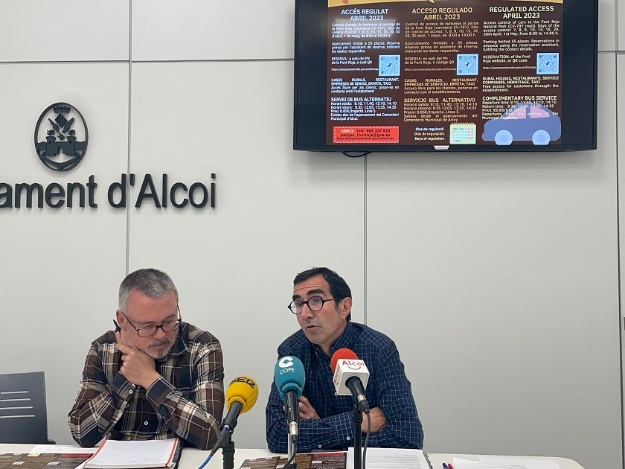 Jordi Silvestre y Salvador Palop en la rueda de prensa
