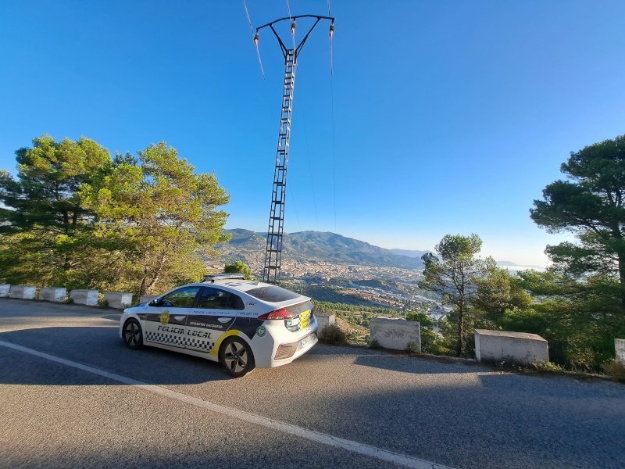 Un coche de la Policia Local de Alcoy