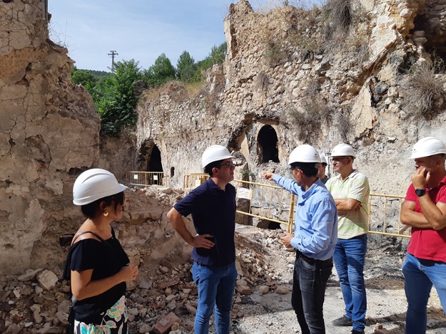 Visita inicio obras El Molinar