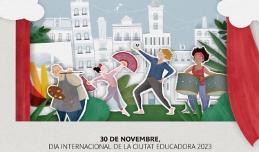Cartel  Dia Internacional de la Ciutad Educadora
