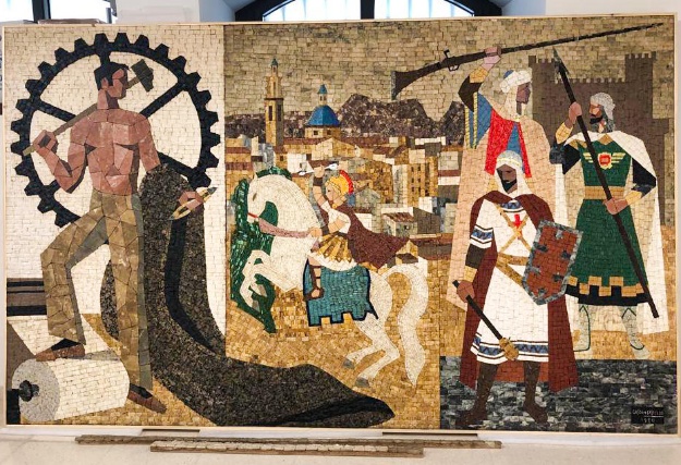 Mosaico de Gastón Castelló