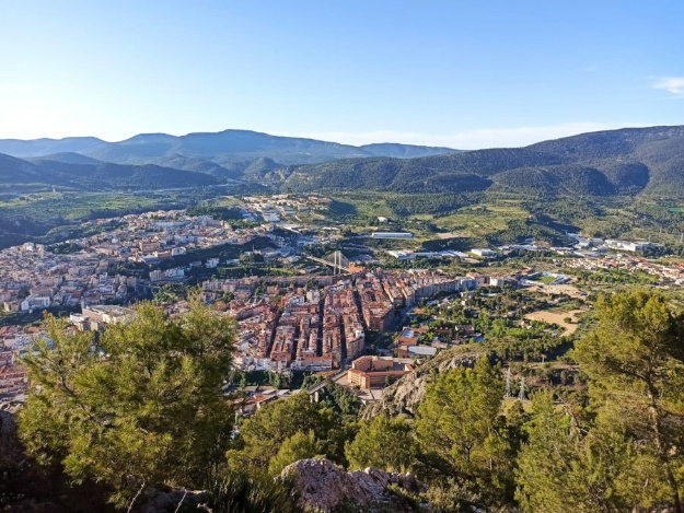 Foto panoràmica de la ciutat d'Alcoi