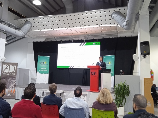 Moment de la presentació del Sandbox Urbà a l'Espai Àgora