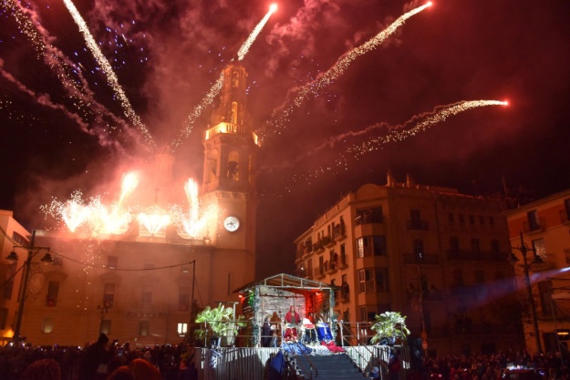 Moment de l'Adoració en la Cavalcada de Reis