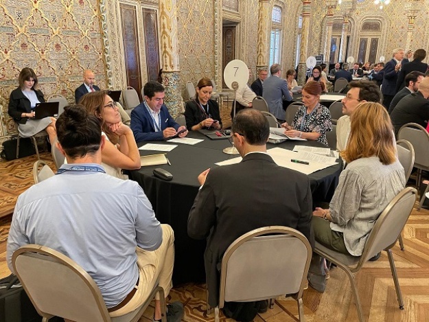 El alcalde de Alcoy en el foro de alcaldes en Oporto