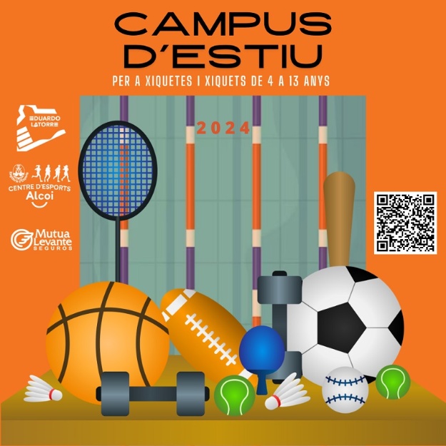 Cartell del Campus d'Estiu 2024