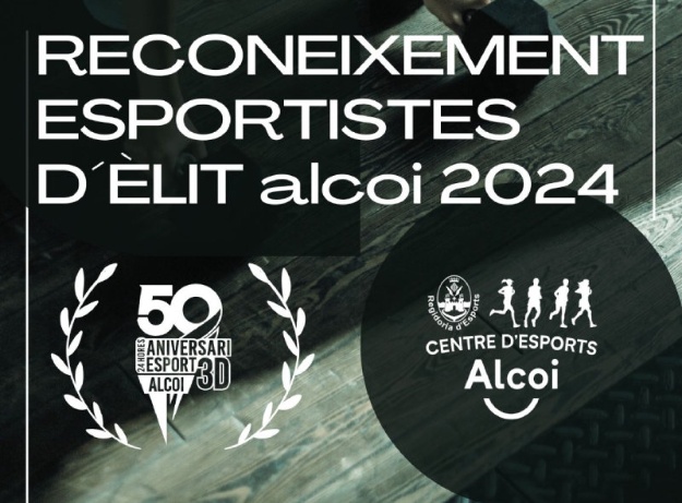 Cartell de la gala Reconeixement Esportistes d'Elit 2024