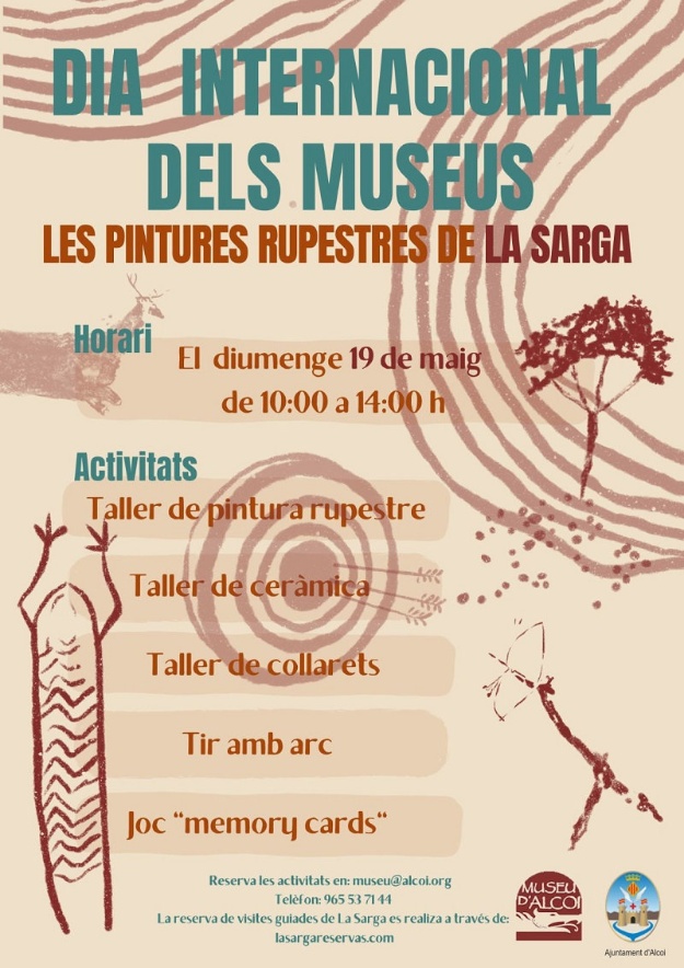 Cartell Dia Internacional dels Museus La Sarga 2024