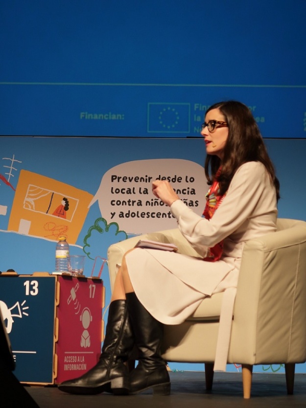 Charo Sánchez, educadora social del Serveis Socials de l'Ajuntament d'Alcoi