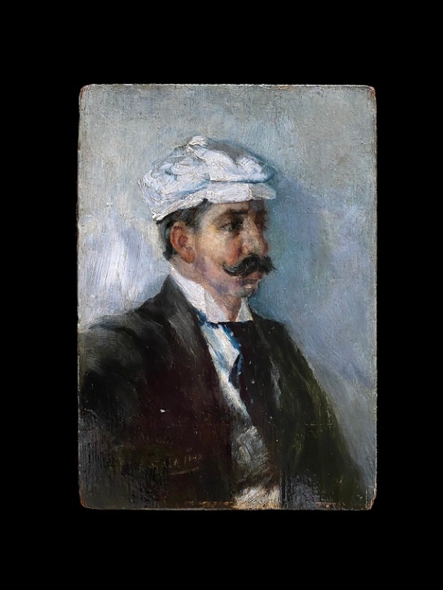 Autoretrat d'Emilio Sala restaurat