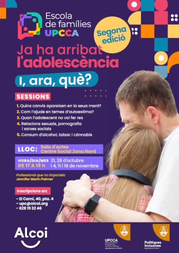Cartell 'Escola de famílies' segona edició