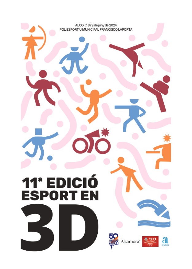 Cartell guanyador de l'onzena edició de l'Esport en 3D