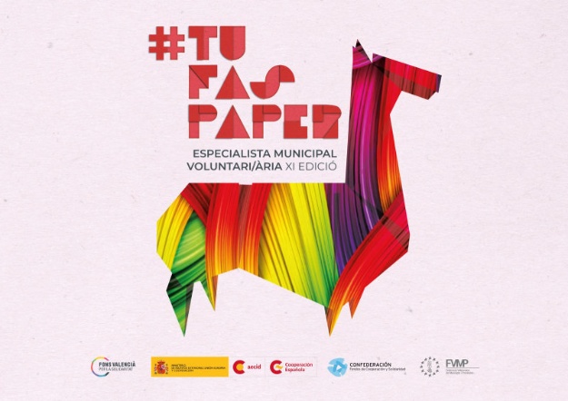 Cartell del Voluntariat del Fons Valencià per la Solidaritat
