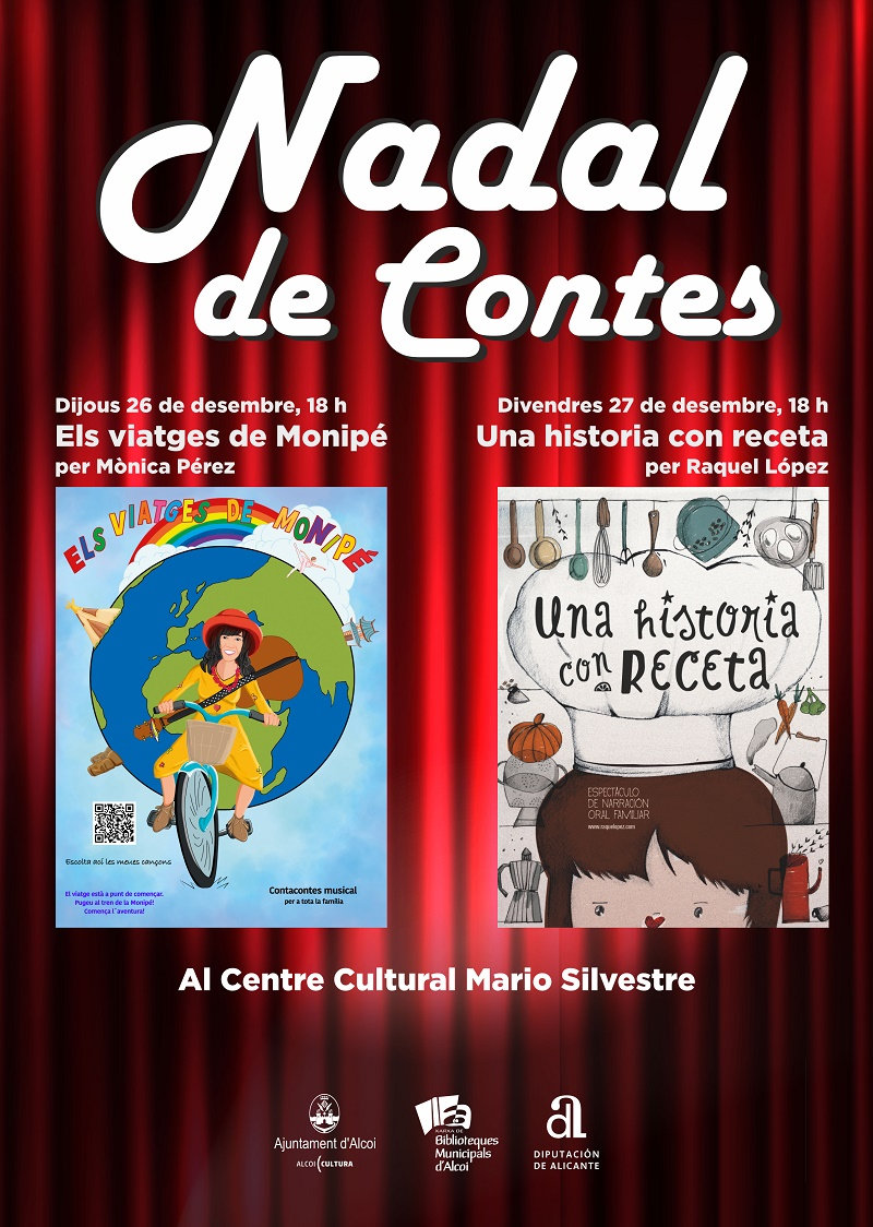 Cartel 'Nadal de contes', actividades detalladas en la noticia