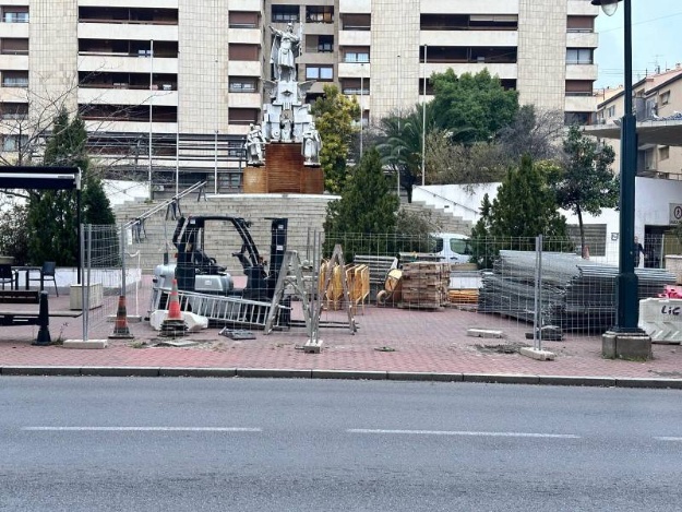 Obres parc Rosaleda