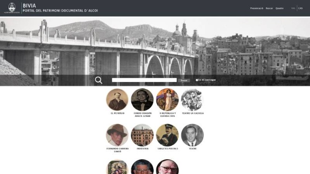Portada web BIVIA