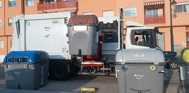 Recollida de residus en Alcoi