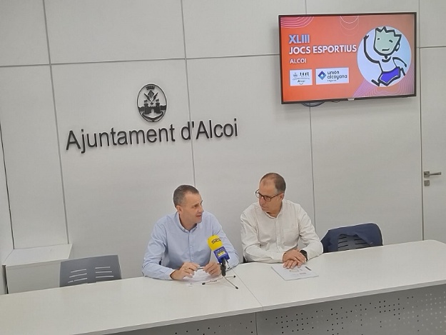 Roda de premsa de la 43 edició dels Jocs Esportius Municipals