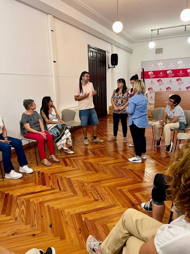 Sessió del taller de Sostenibilitat i Assertivitat Lingüística