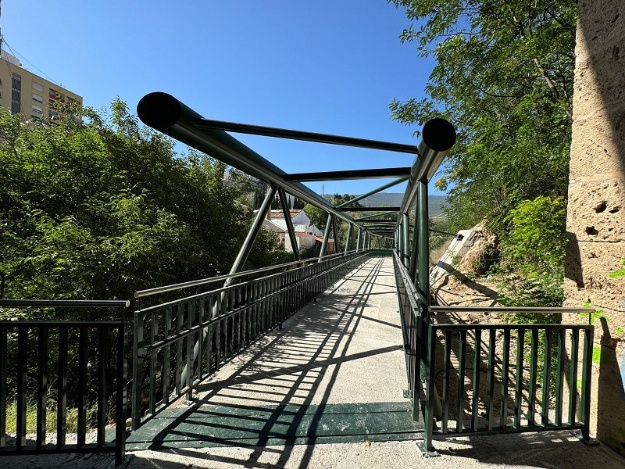 Pasarela de Cervantes ya finalizada