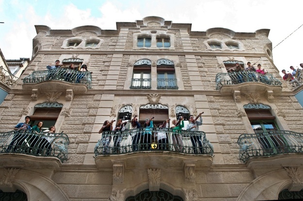 Fachada del Conservatori Municipal de Música i Dansa de Alcoy