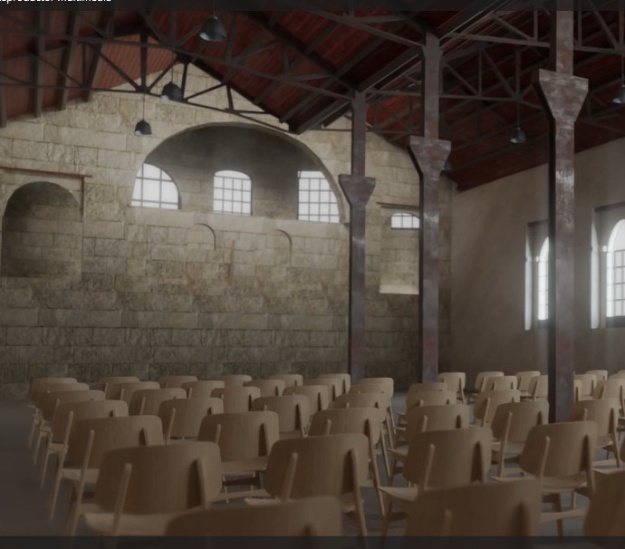 Vista de una sala del Parc Tecnològic Urbà de Rodes