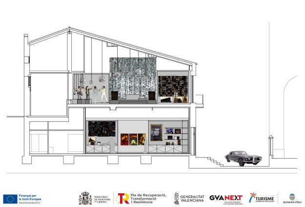 Imatge del projecte museogràfic del Museo Camilo Sesto