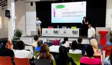Una de les activitats dels itineraris d'inclussió social