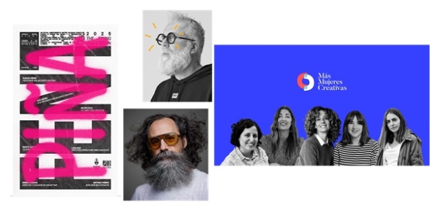 Fotomontatge amb els ponents i el cartell