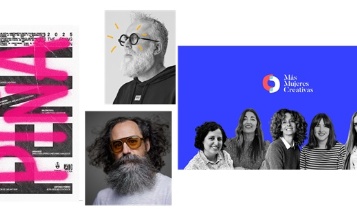 Fotomontatge amb els ponents i el cartell