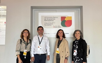 L'alcalde, Toni Francés, la regidora Aroa Mira i els tècnics municipals en Torres Vedras