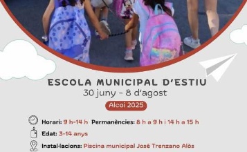 Cartell Escola Municipal d'Estiu