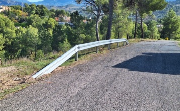 Carretera d'accés a Gormaget