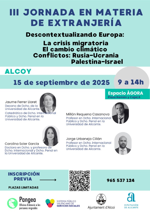 Cartel Jornadas de extranjería 15 de septiembre 2025