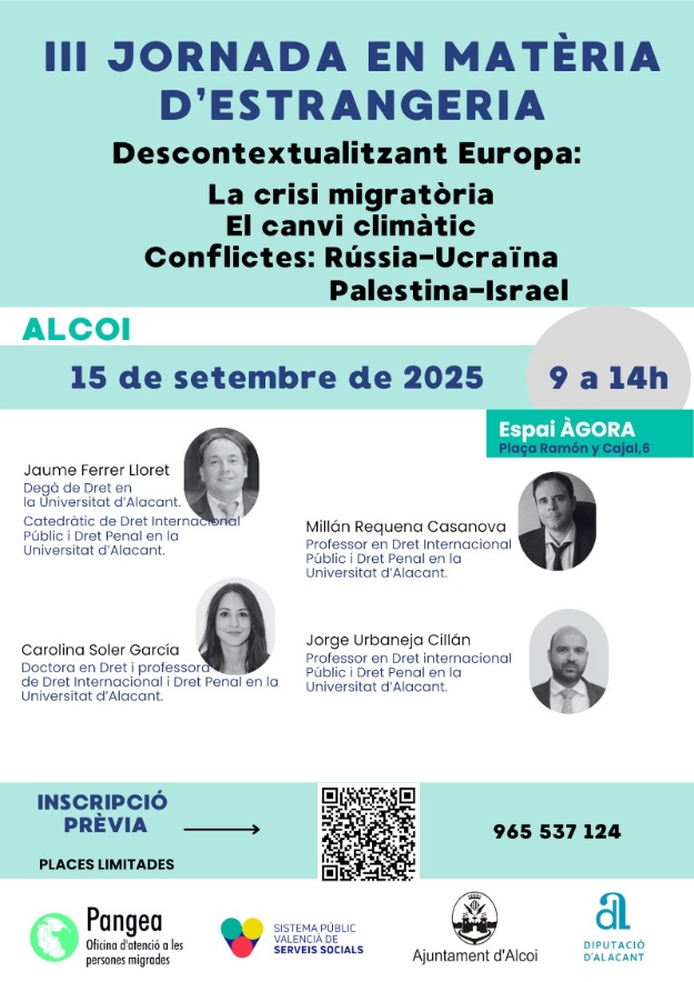 Cartell Jornada d'estgangeria 15 de setembre 2025