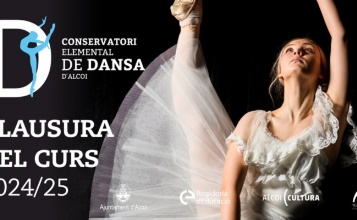 Cartell Fi de curs 2025 del Conservatori Elemental de Dansa d'Alcoi