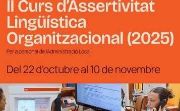 Cartell II Curs d’assertivitat lingüística organitzacional 2025
