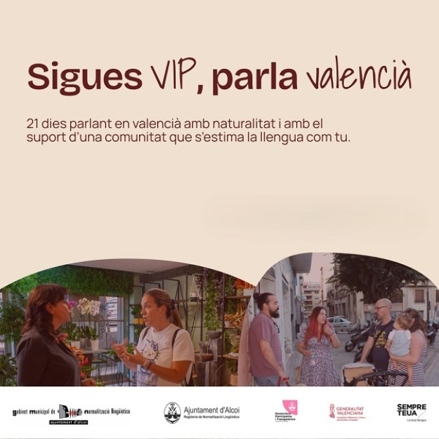 Cartell  Els VIP del valencià