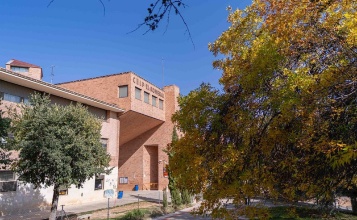 Exterior del Col·legi Públic El Romeral, a Alcoi