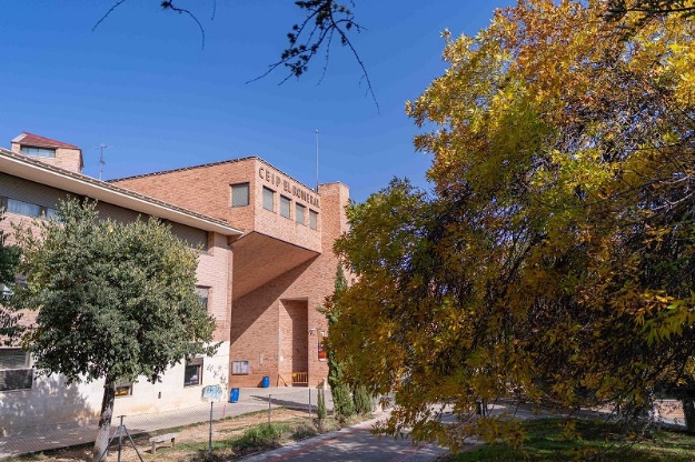 Exterior del Col·legi Públic El Romeral, a Alcoi