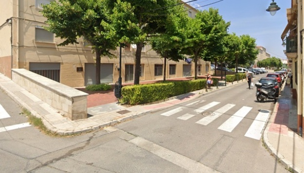 Encreuament del carrer Serrella