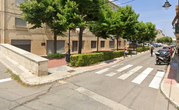 Encreuament del carrer Serrella