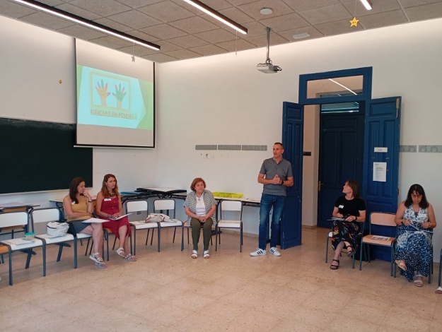 El regidor Alberto Belda en la inauguració del CEFIRE