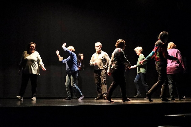 Ensayos del grupo de teatro de la Gent Gran
