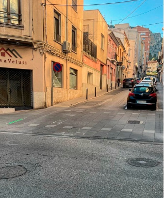 Creuament dels carrers de Na Saurina d'Entença i d'Anselm Aracil