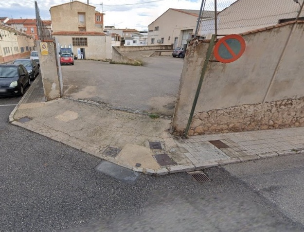 Estat actual de l'accés al carrer Carrascar