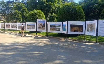 Exposició en el Retiro de Madrid